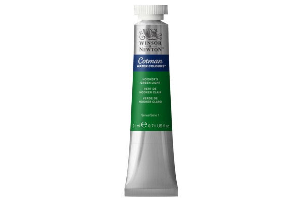 Cotman watercolour 21ml Hook Green Light 314
